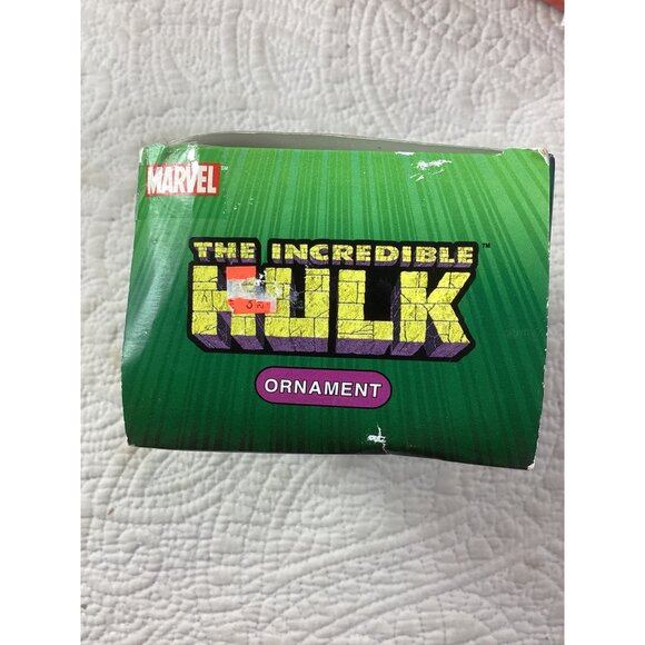 Marvel The Incredible Hulk Christmas Tree Ornament By Kurt Adler - Picture 2 of 5